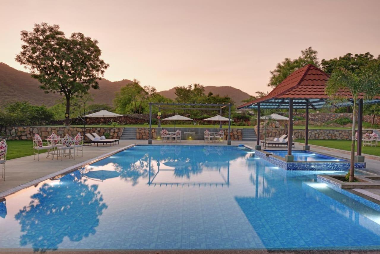 The Hunting Lodge Resort Udaipur - Villas & Pool Dabok Exterior foto
